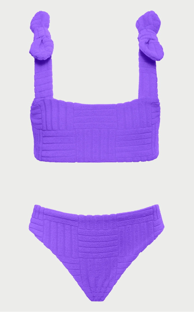 Beach Riot Little Stella Two Piece | Ultra Violet