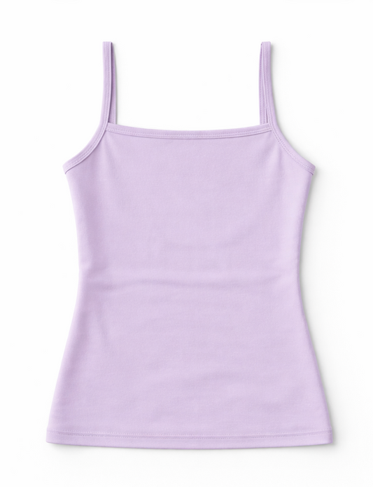 Theme NYC Simone Pastel Lavender Tank – Girls Tween Active Tank Top