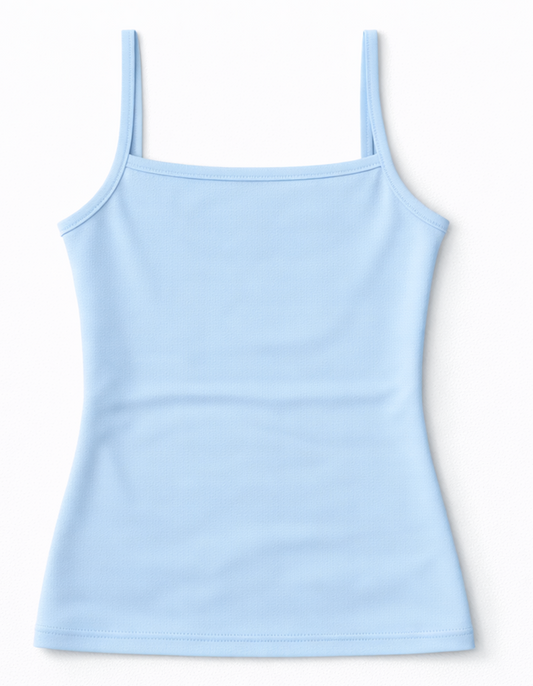 Theme NYC Simone Pastel Blue Tank – Girls Tween Active Tank Top