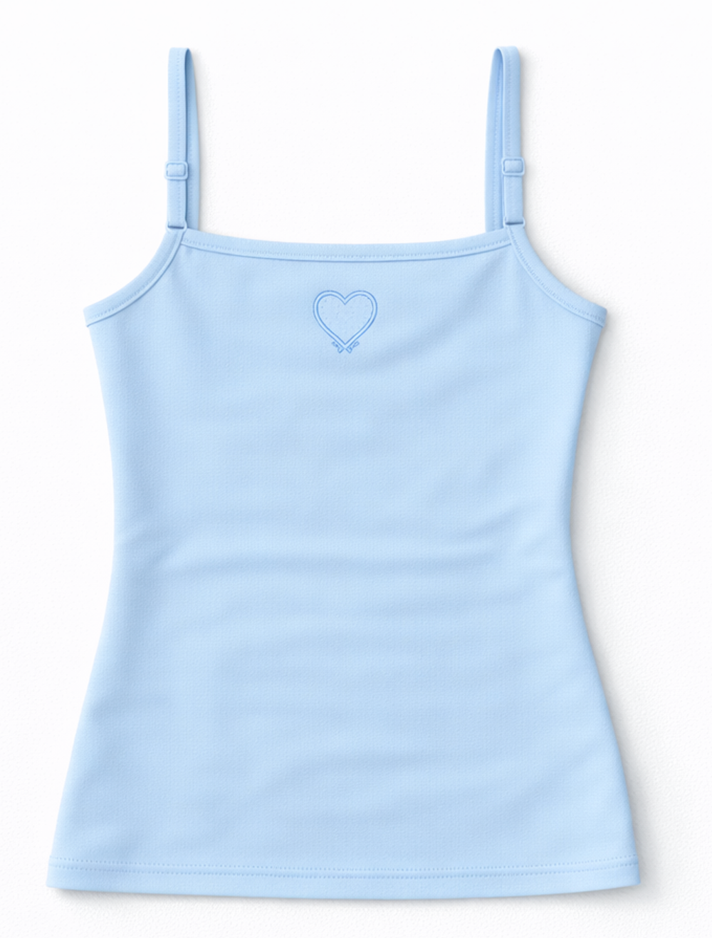 Theme NYC Simone Pastel Blue Tank – Girls Tween Active Tank Top