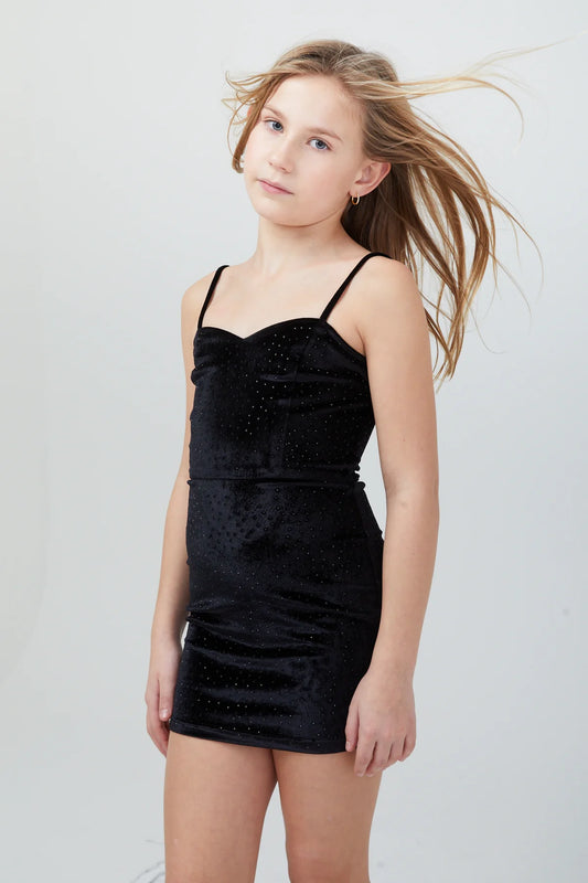 Theme NYC Ariella Seidenkleid | Schwarz