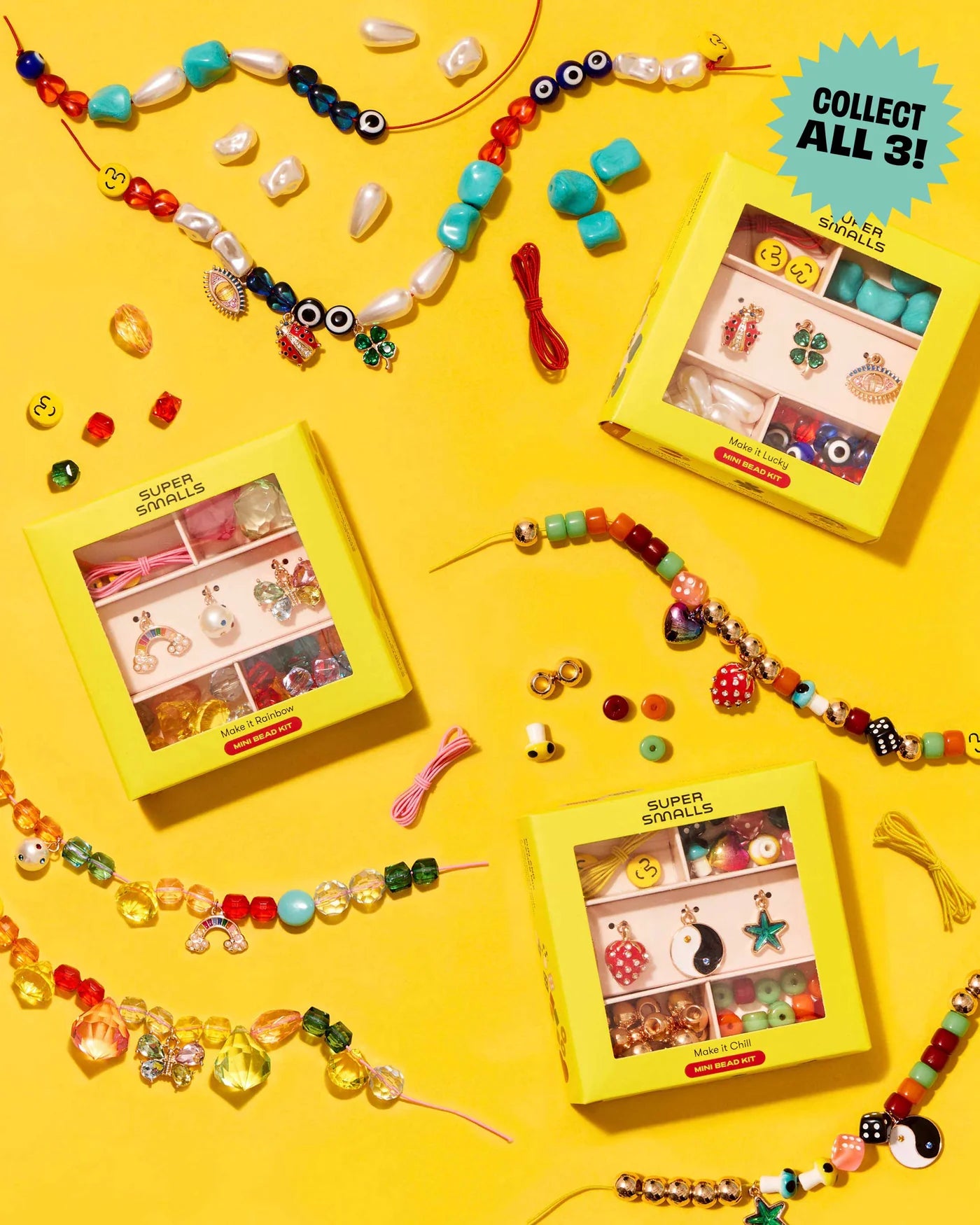 Super Smalls – Mach es chillig | Mini-Perlenset