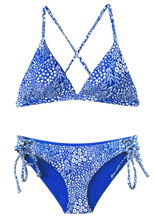 Chance Loves “Coral” Reversible Bikini