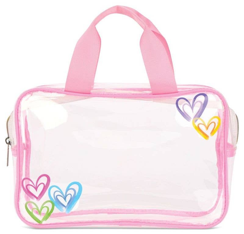 Iscream Corey Paige Hearts Cosmetic Bag Trio