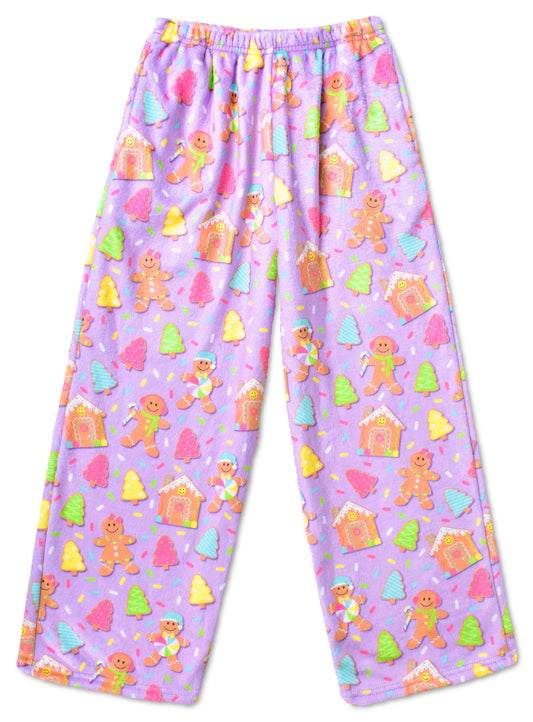 Iscream Joyful Gingerbread Plush Lounge Pants