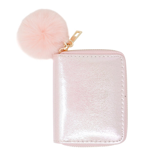 Shiny Wallet - Pale Pink