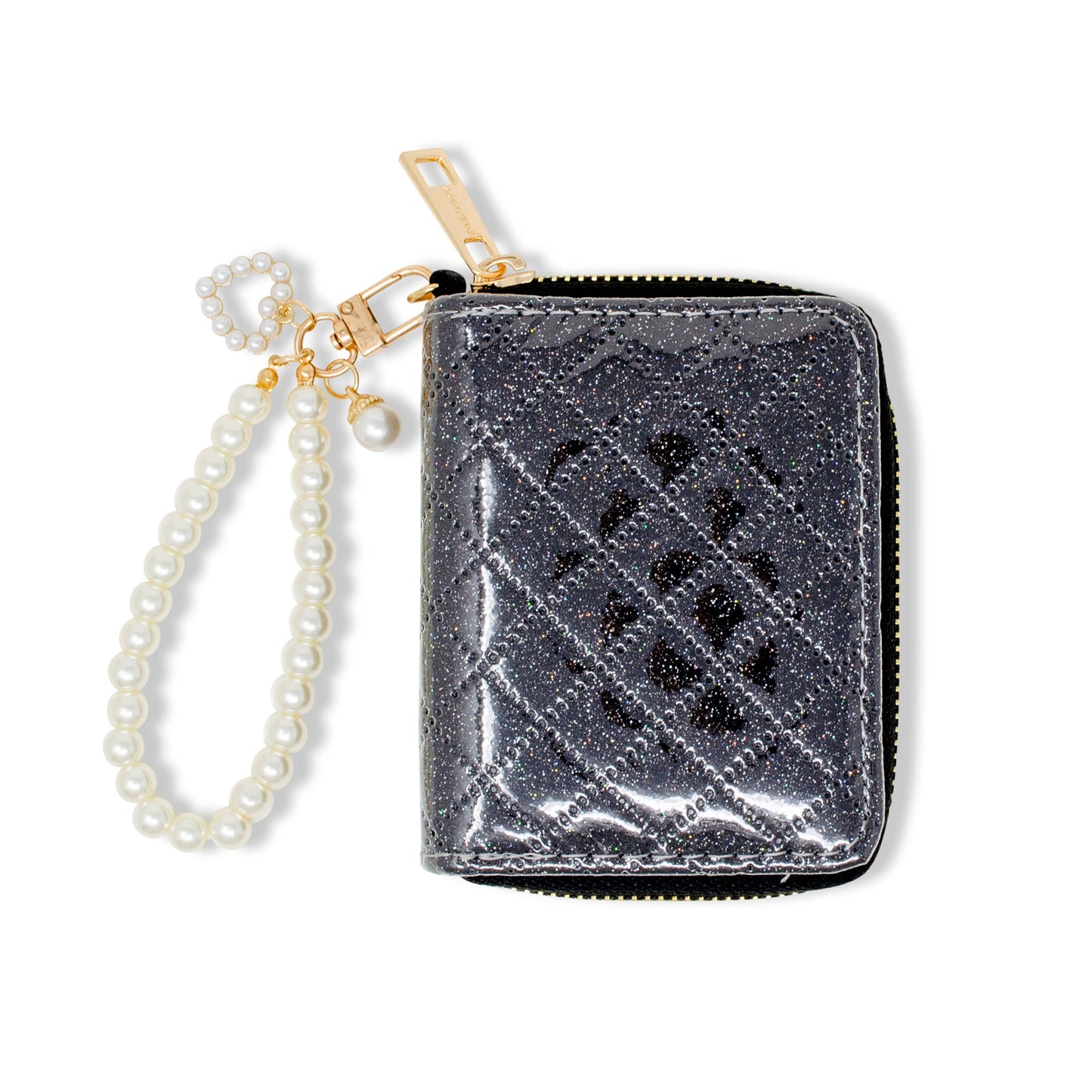 Sparkle Quilted Wallet Holiday Edition |  Black