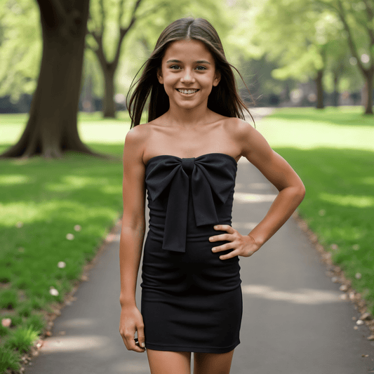 Tween Teddie Party Dress- Tweens and Juniors