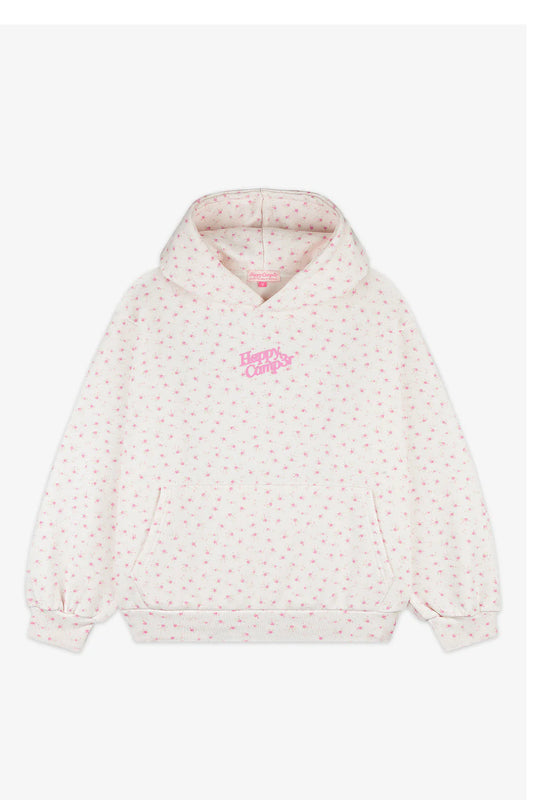 Happy Camp3r Girls Sugar Plum Floral Hoodie