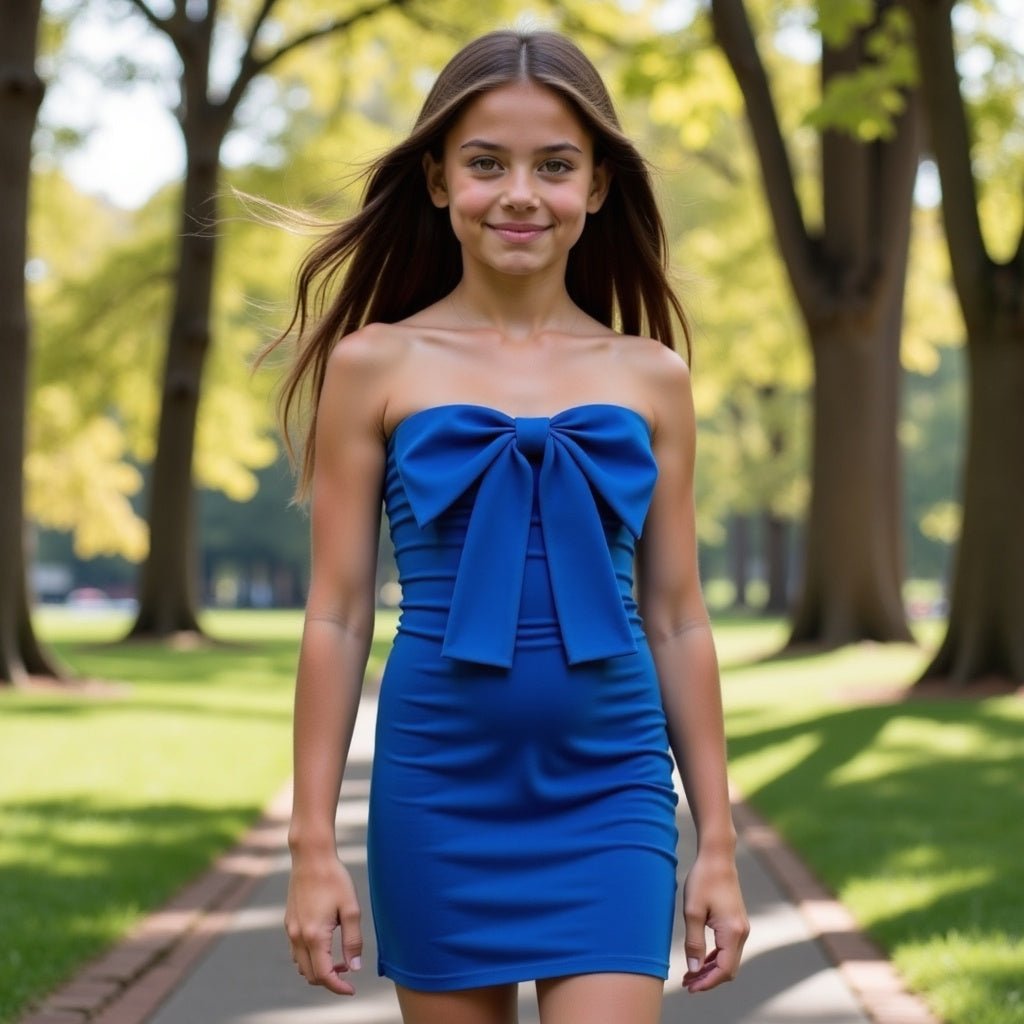 Tween Teddie Party Dress- Tweens and Juniors