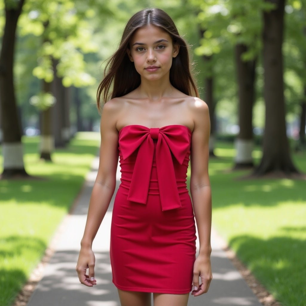Tween Teddie Party Dress- Tweens and Juniors