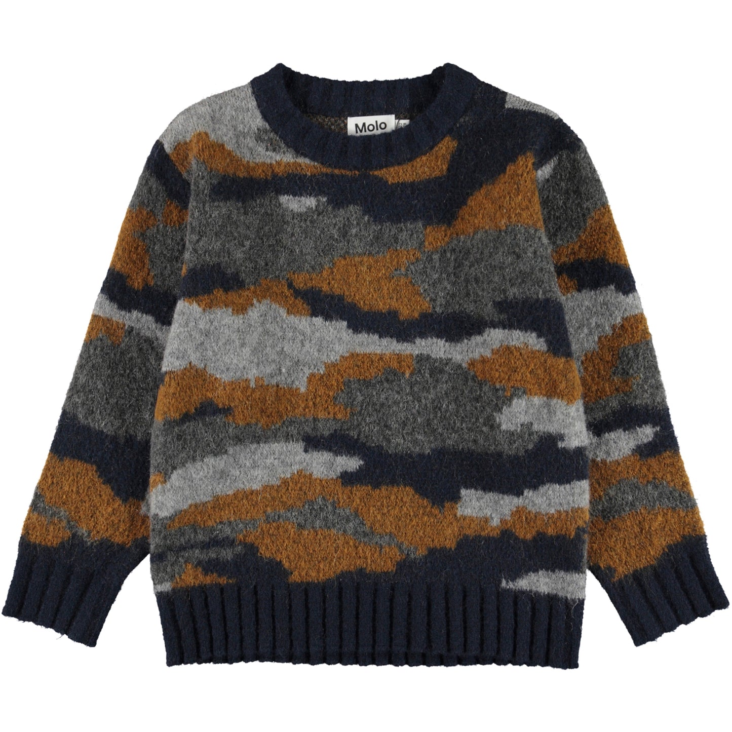 Molo Bello Camo Knit Sweater