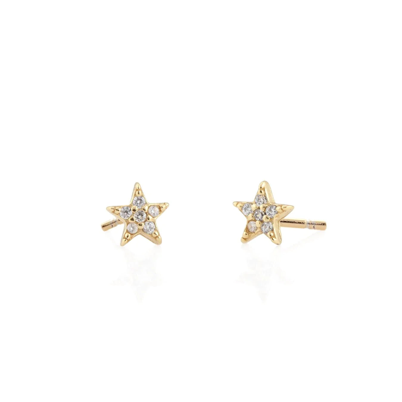 Kris Nations Star Crystal Stud Earrings
