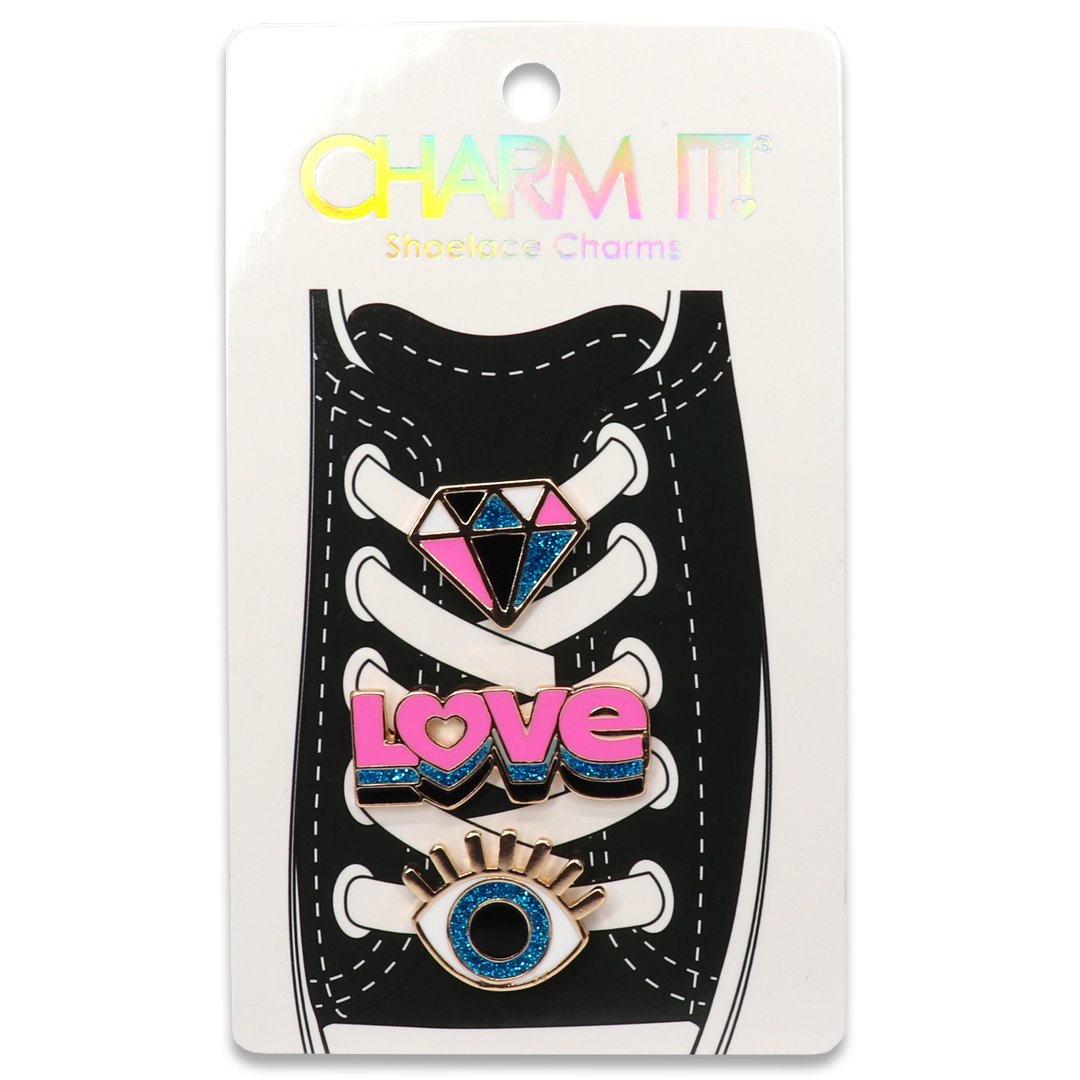 Charm It! Love Shoelace Charms