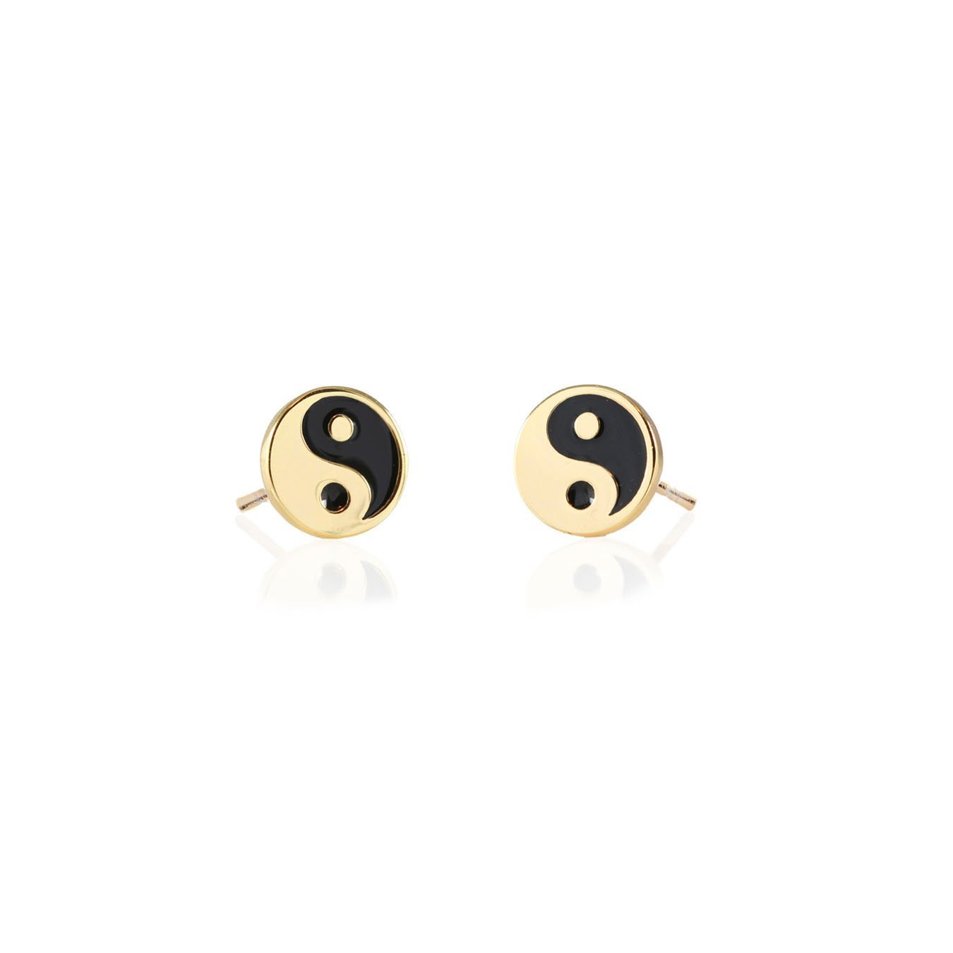 Kris Nations – Yin &amp; Yang – Emaille-Ohrstecker