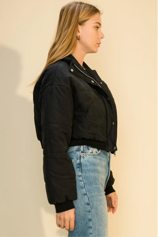 Kurze Pufferjacke