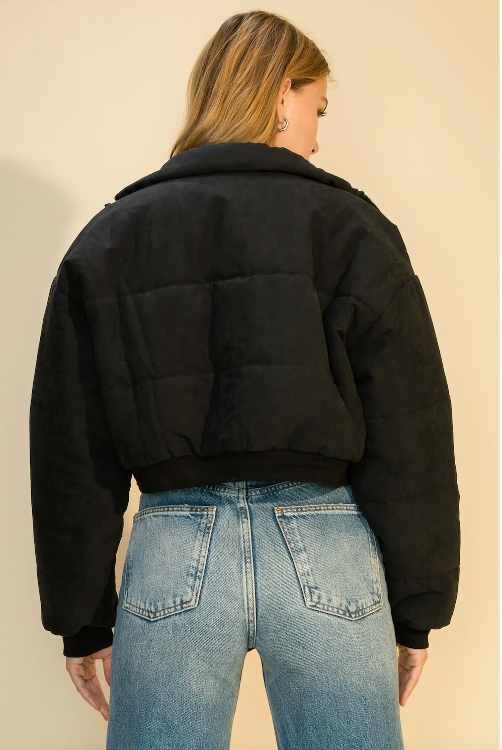 Cropped Puffer Jacket