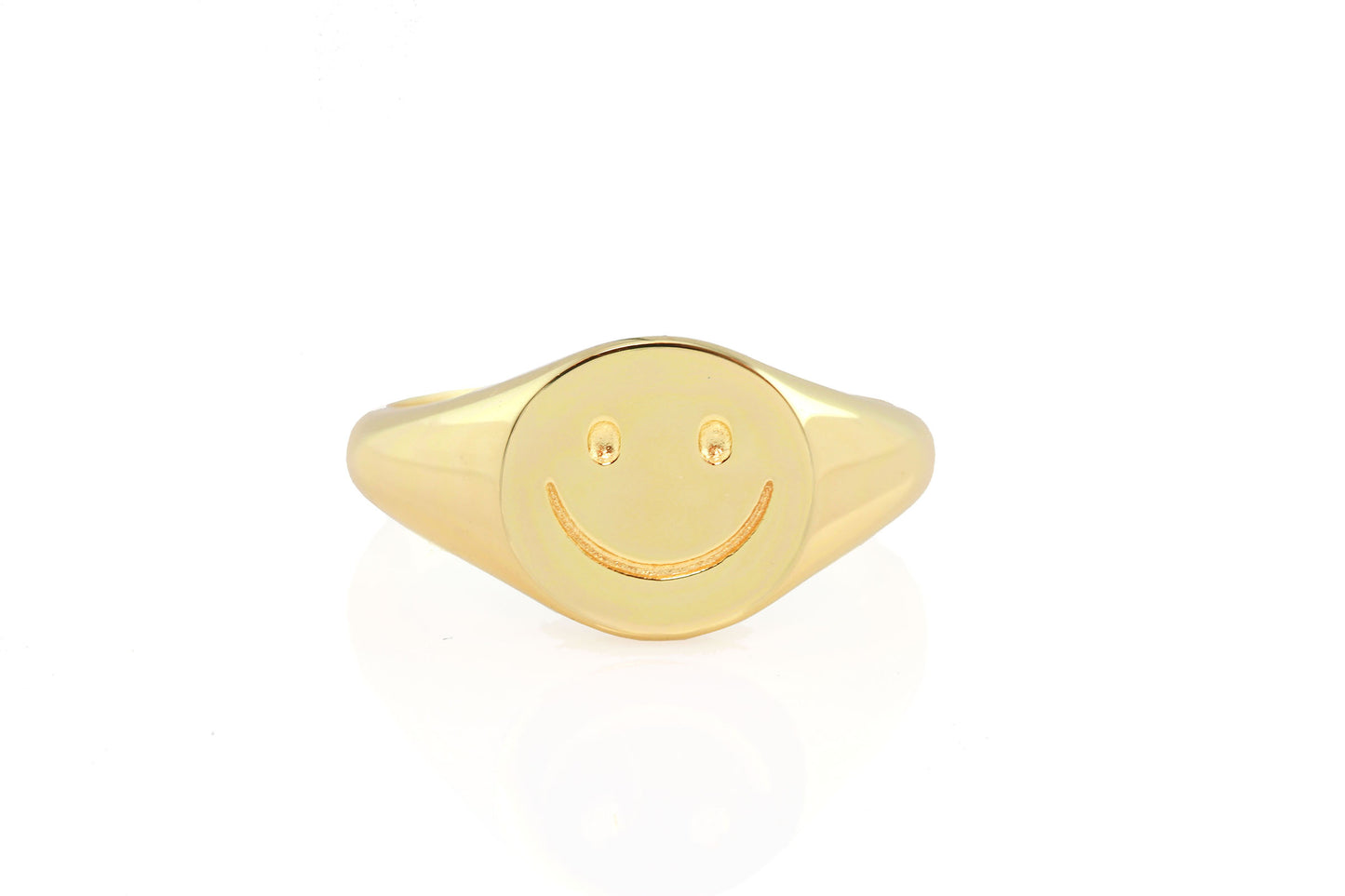 Kris Nations Happy Signet Ring