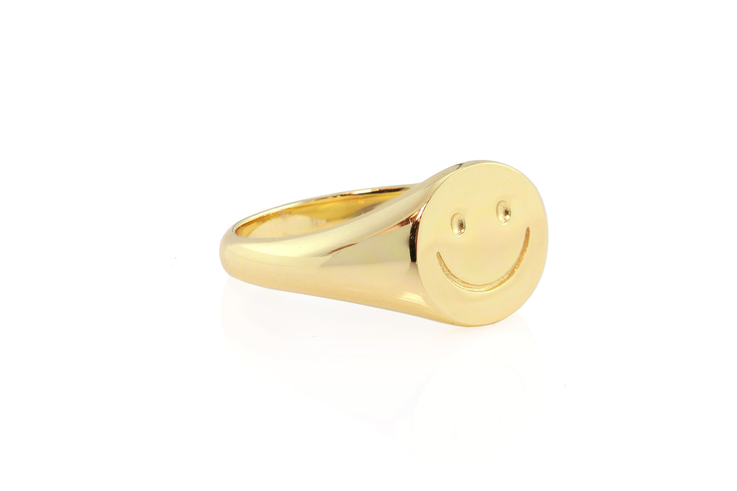 Kris Nations Happy Signet Ring