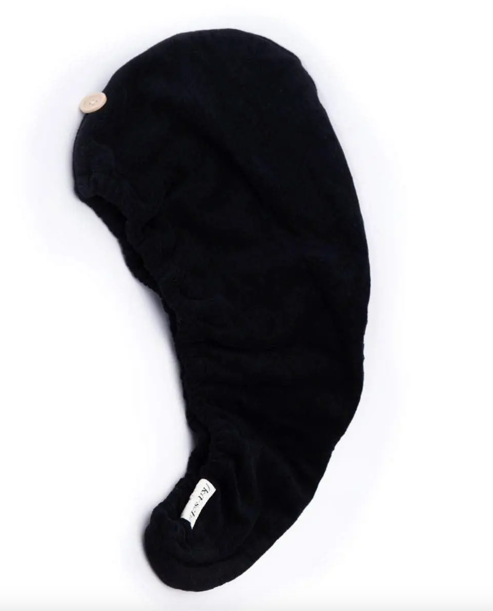 Kitsch Microfiber Hair Towel - Black