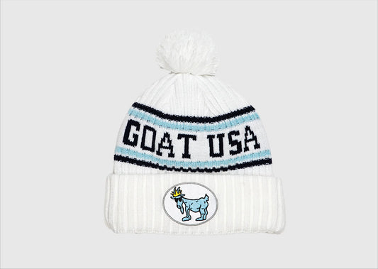 GOAT USA OG Winter Hat | White