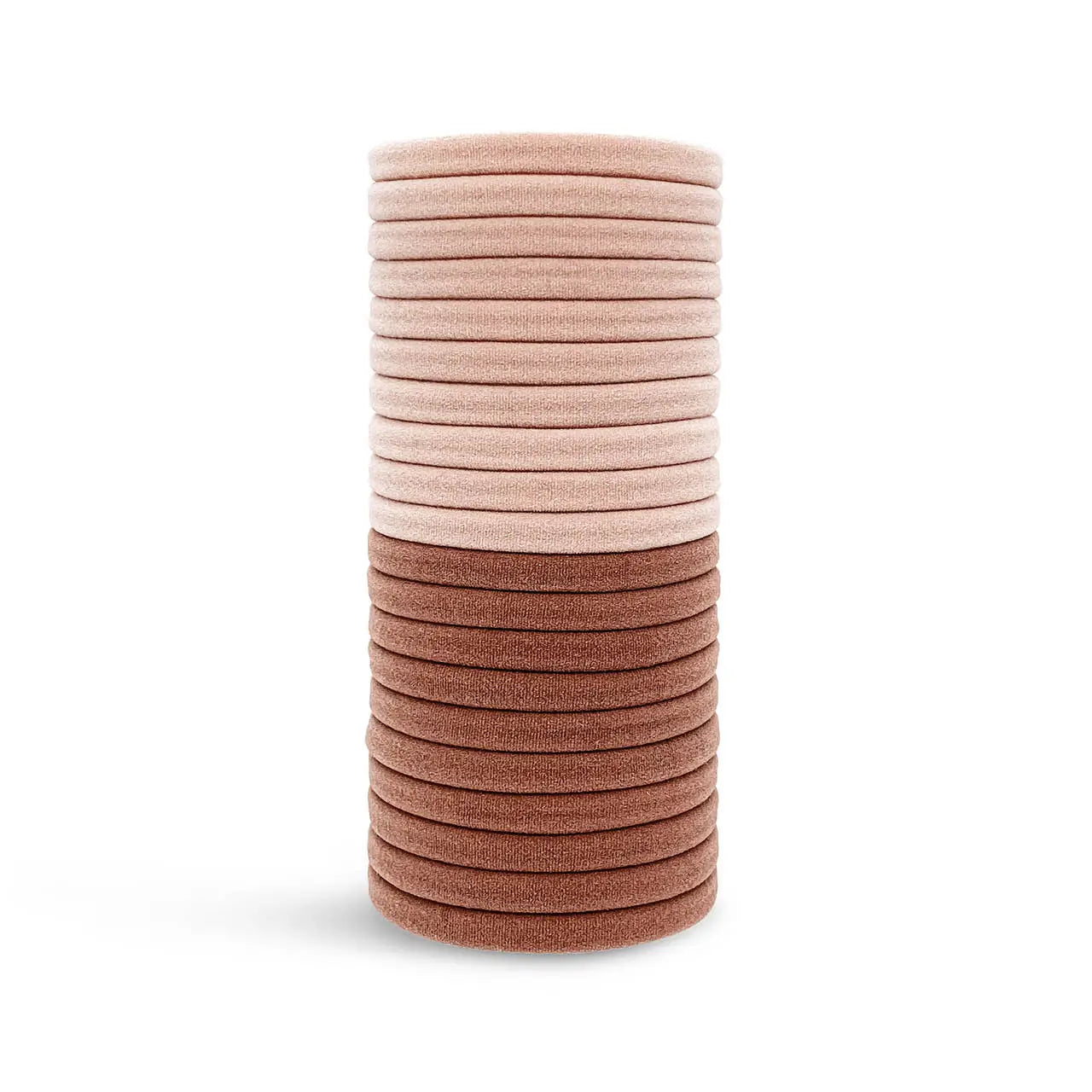 Kitsch Recycled Nylon Elastics 20pc Set - Blush
