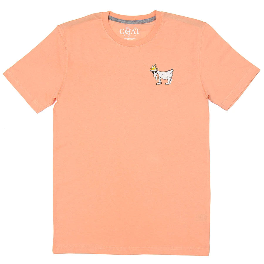 GOAT USA OG T-Shirt | Peach Cream