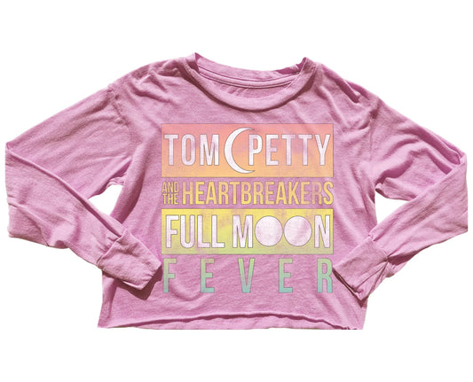 Rowdy Sprout Tom Petty Not Quite Crop Long Sleeve Tee